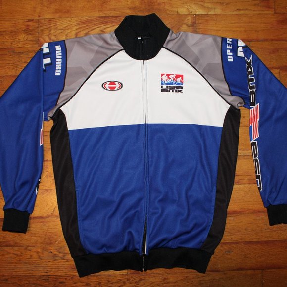 Y2K Pull Magazine BMX Racer Magazine Sweater - Picture 1 of 7